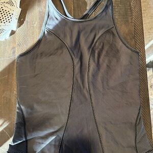 Lululemon Athletica Charcoal Strappy Tank